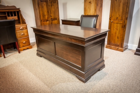 Phillipe Maple Office Desk With Chair Mennonite Furniture Ontario at Lloyd's Furniture Gallery in Schomberg