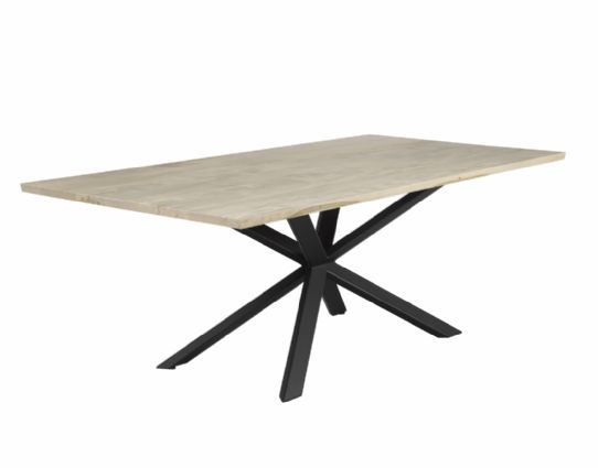 Norseman Double Pedestal Table Mennonite Furniture Ontario at Lloyd's Furniture Gallery in Schomberg