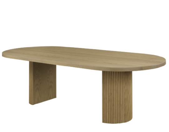 Sacramento Double Pedestal Table Mennonite Furniture Ontario at Lloyd's Furniture Gallery in Schomberg